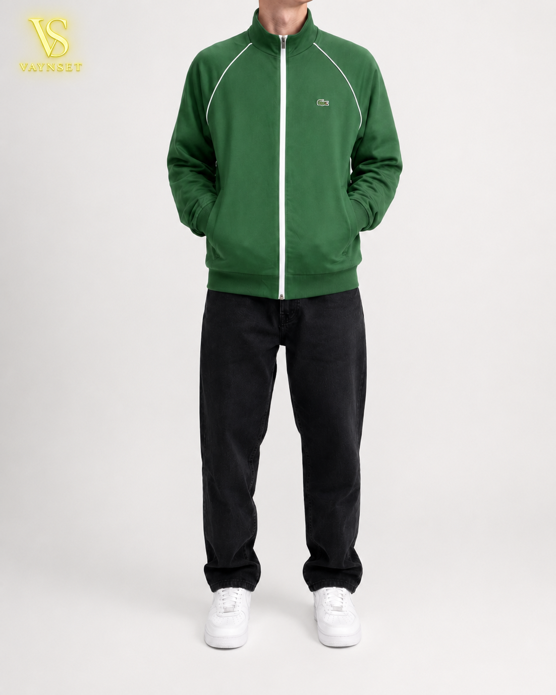Lacoste Zipper Grün
