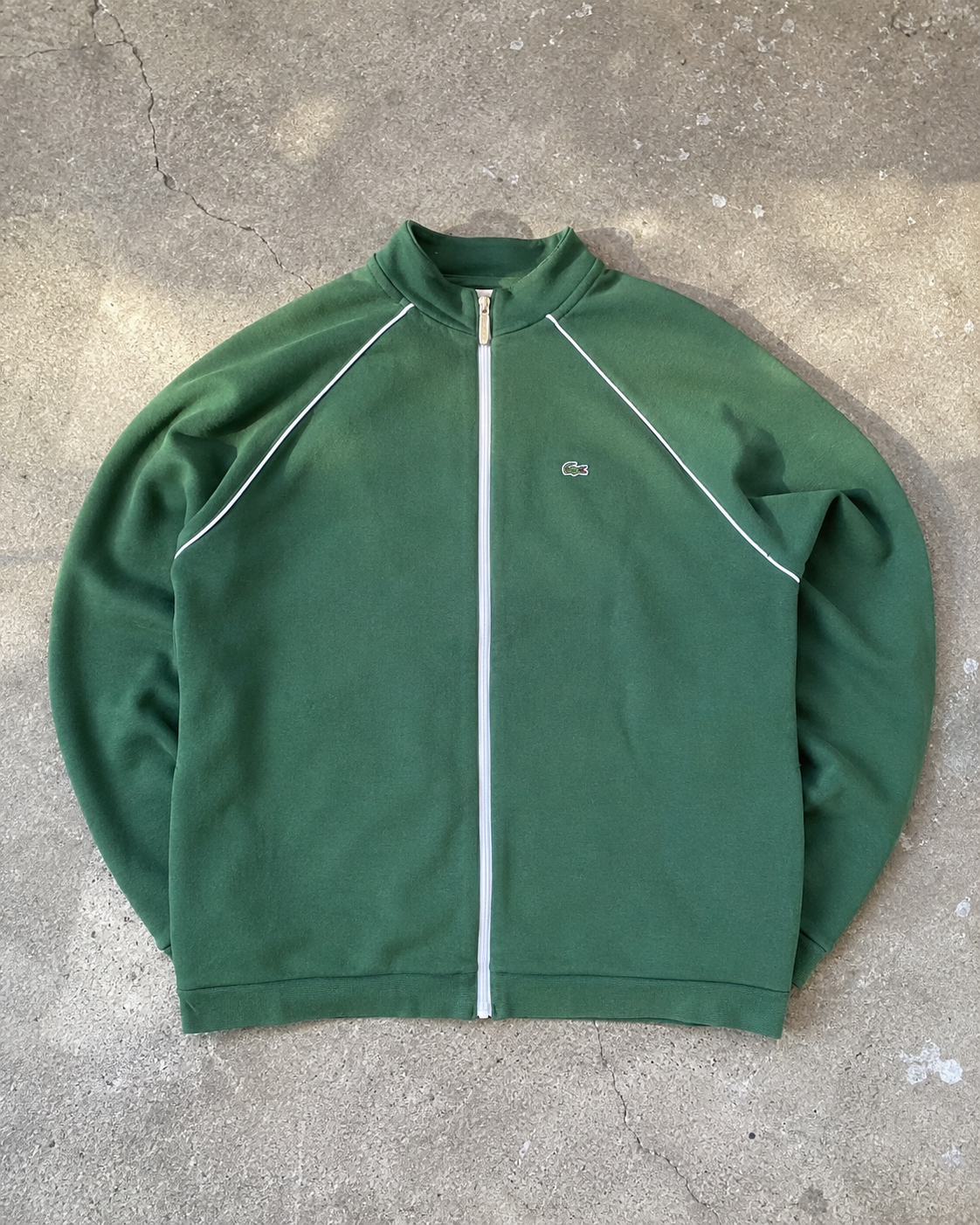 Lacoste Zipper Grün